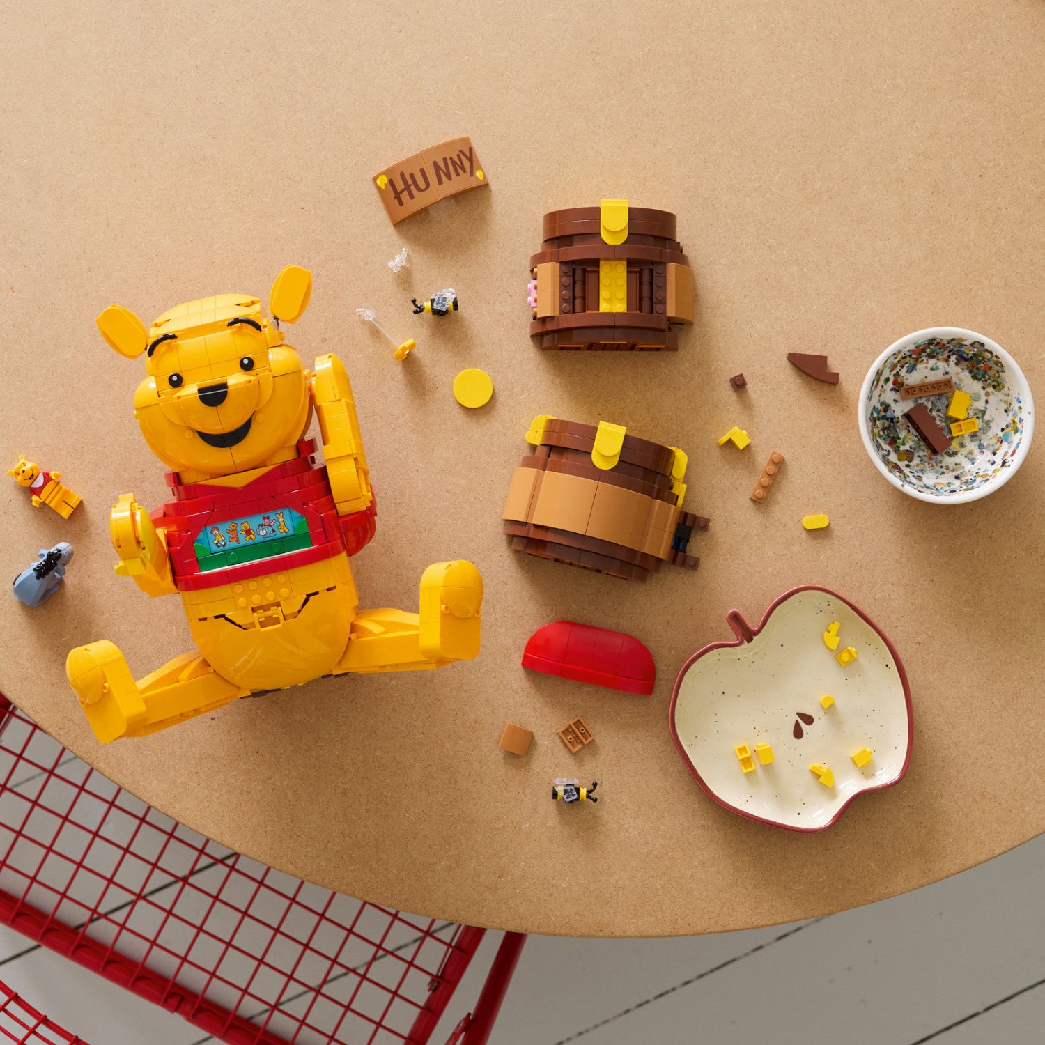 Lego Disney 43300 Winnie The Pooh Kit Modellismo Per Adulti Con Vaso E Minifigure Da Collezione