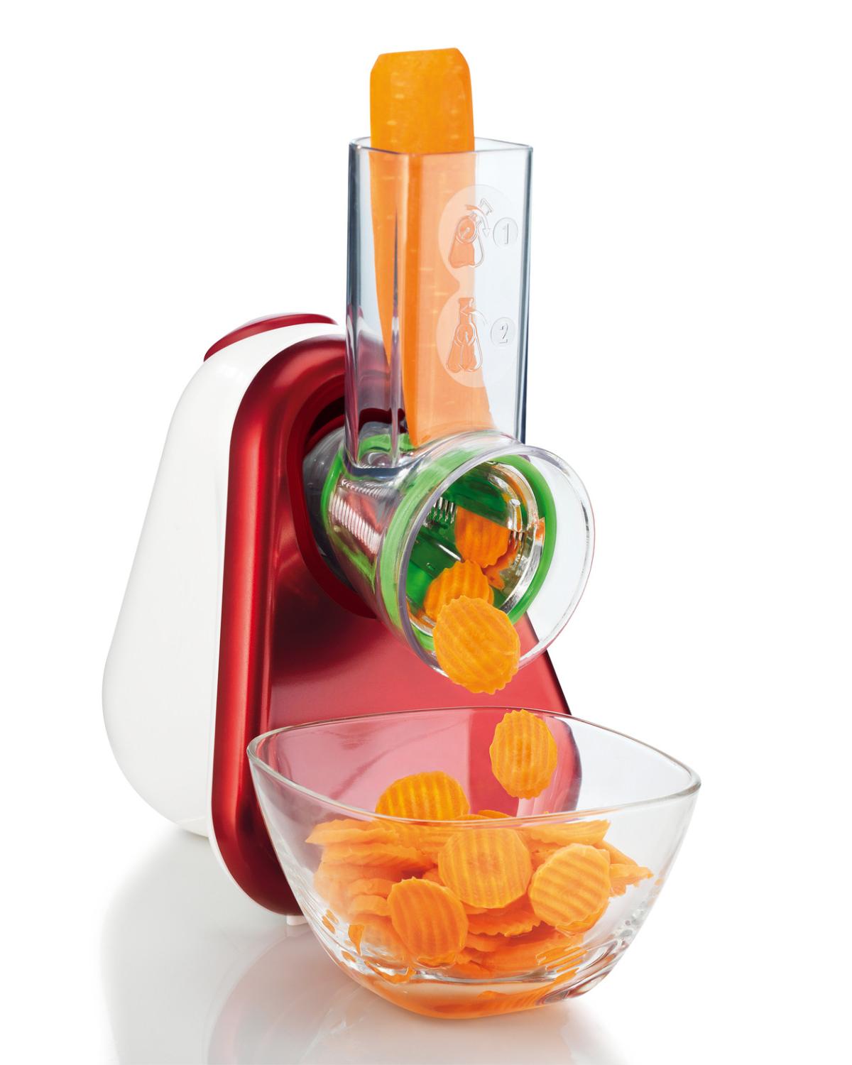 Tritatutto Moulinex Fresh Express Grattugia Elettrica 200 W Rosso Bianco