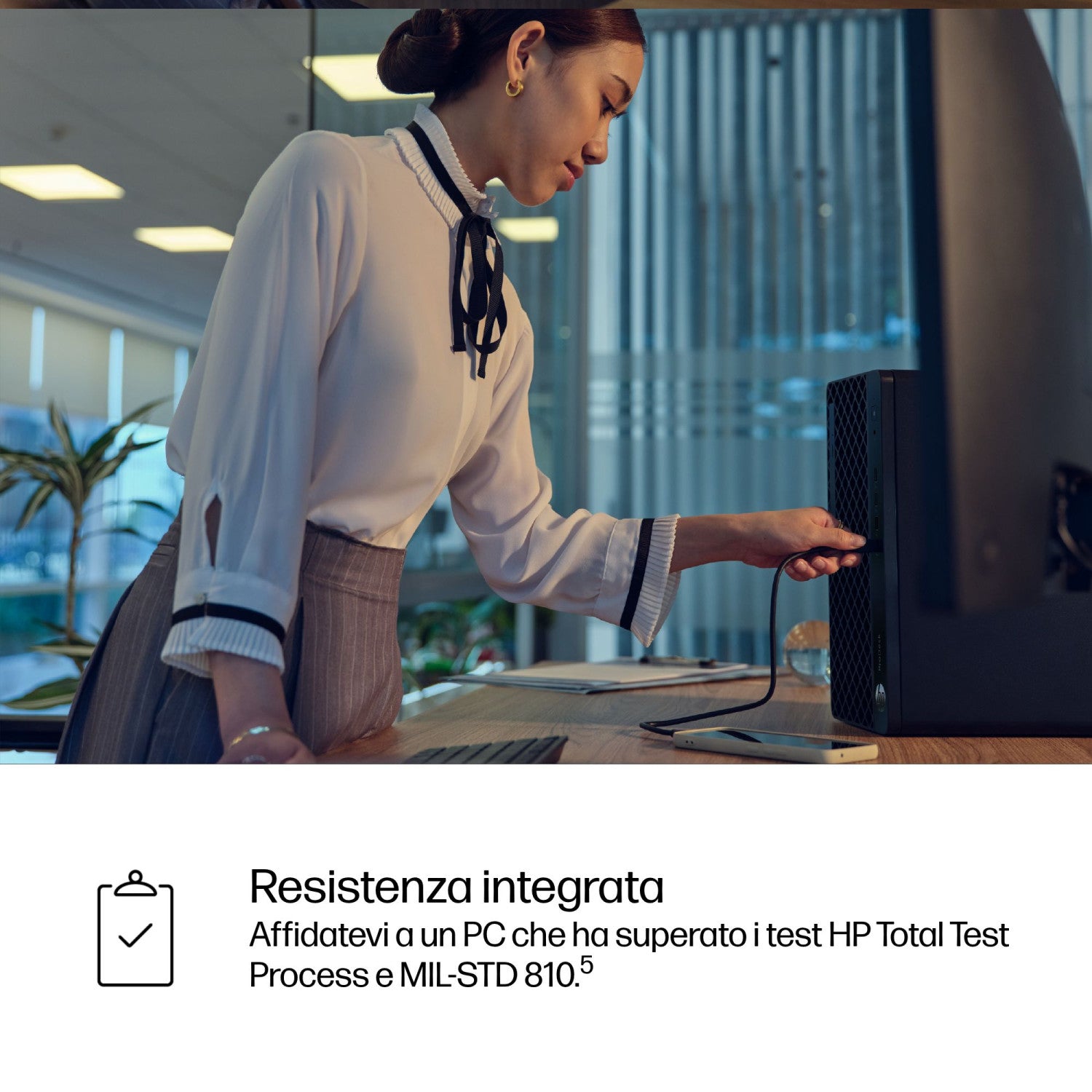 HP ProDesk 4 Tower G1i Desktop AI PC Intel Core Ultra 7 265 16 GB DDR5-SDRAM 1 TB SSD Windows 11 Pro