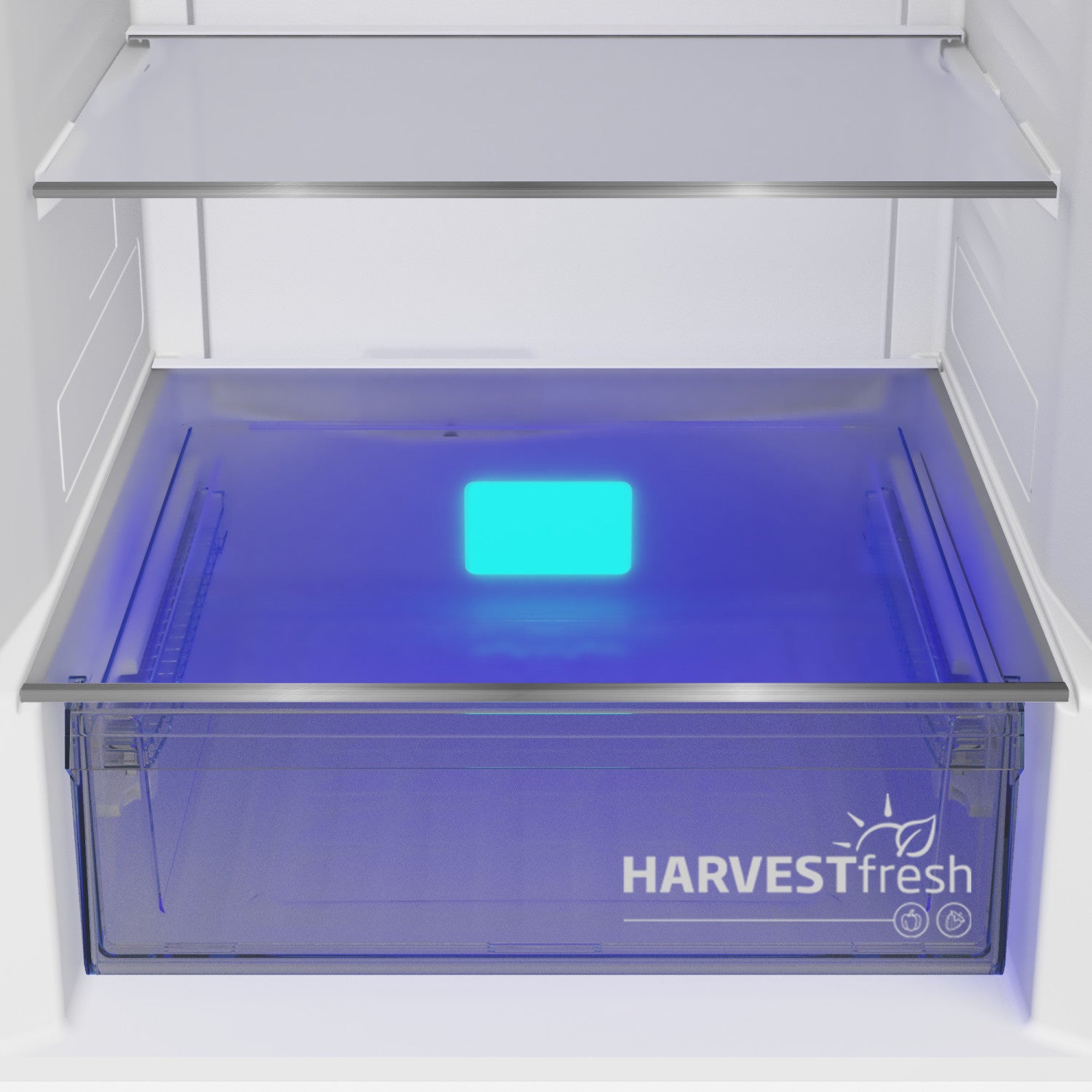Beko Frigorifero Combi 1.80cm, Classe C, Total NF, Compressore ProSmart Inverter, Metal Look, AeroFlow, HarvestFresh, 35 dBA