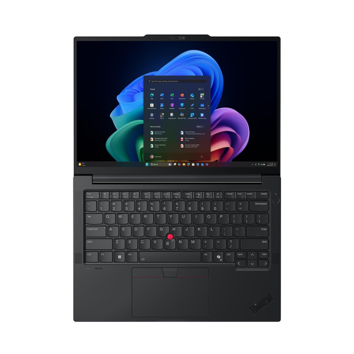 Lenovo ThinkPad E14 Gen 8 (Intel) Copilot+ PC Intel Core Ultra 7 355 Computer portatile 35,6 cm (14") WUXGA 32 GB DDR5-SDRAM 1 TB SSD Wi-Fi 7 (802.11be) Windows 11 Pro Nero Italiano