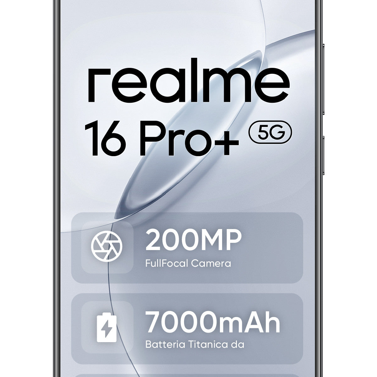 realme 16 Pro 17,3 cm (6.8") 5G USB tipo-C 12 GB 512 GB 7000 mAh Grigio