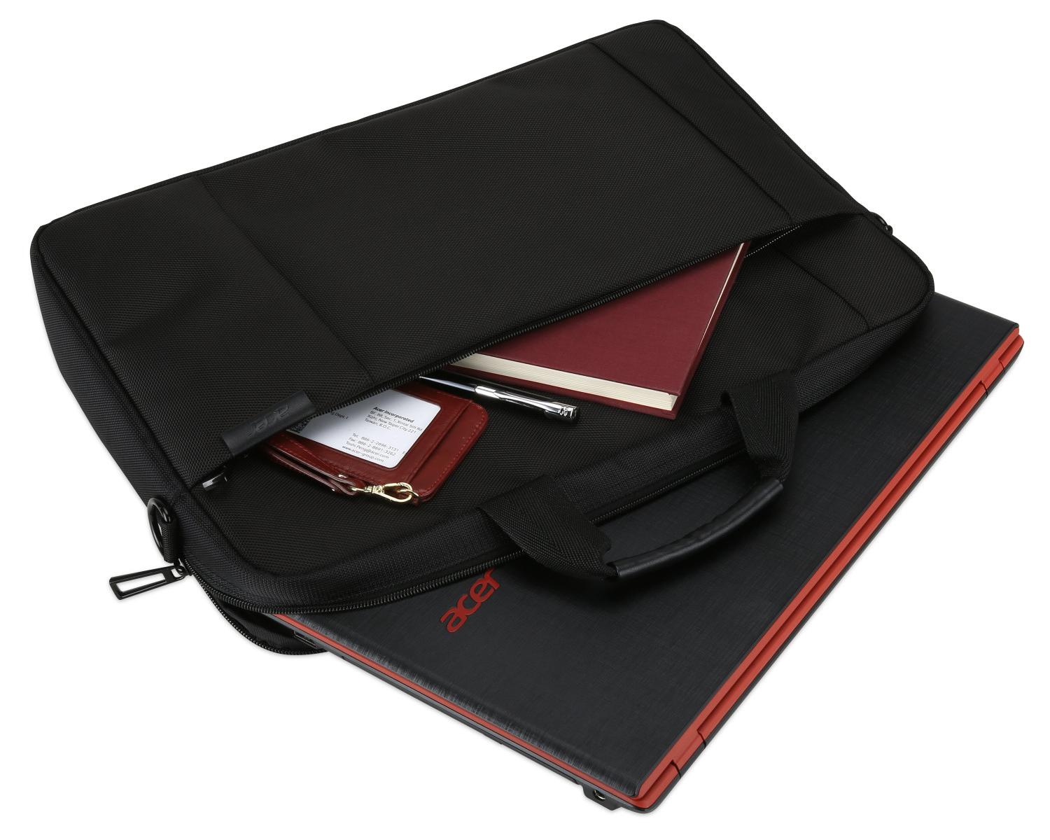 Acer Traveler Case 39.6 cm 15.6 pollici Valigetta ventiquattrore Nero