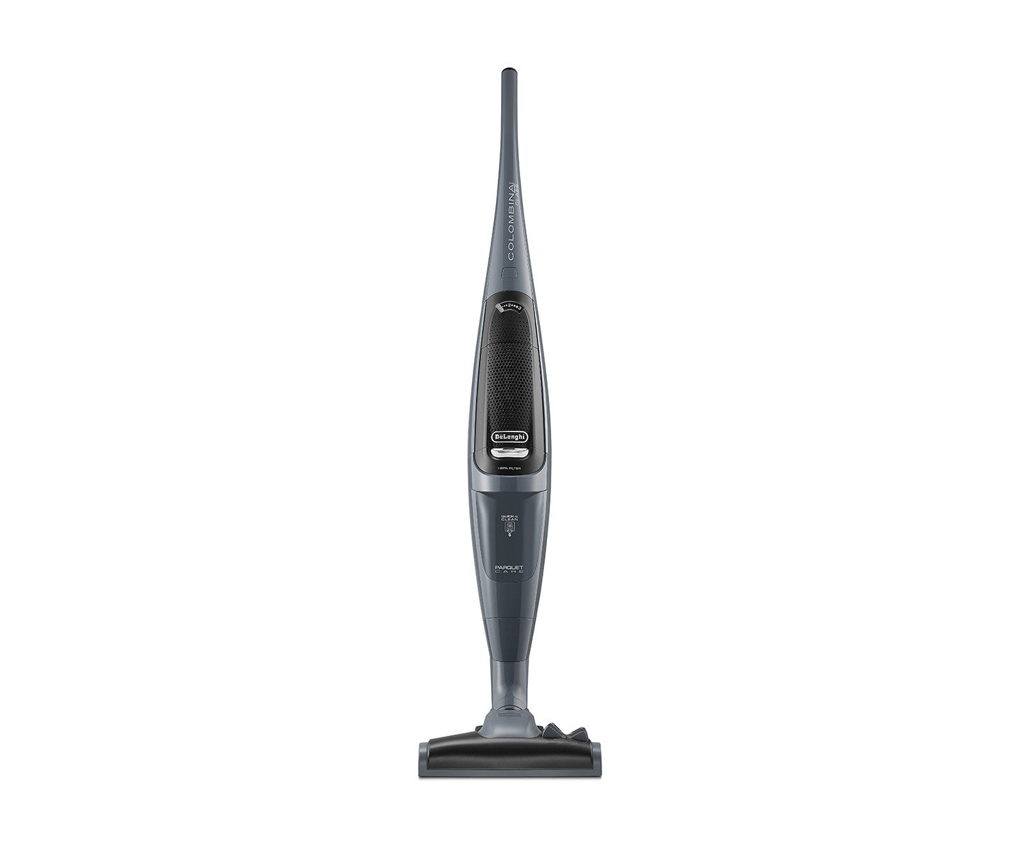 De’Longhi Colombina Class XL160.41 Aspirapolvere elettrica AC Secco HEPA Sacchetto per la polvere 1,2 L 450 W Nero, Grigio Venduto come Grado B 8004399921672