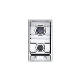 DeLonghi I 23 D Piano Cottura Acciaio inossidabile Da incasso 30 cm Gas 2 Fornelli