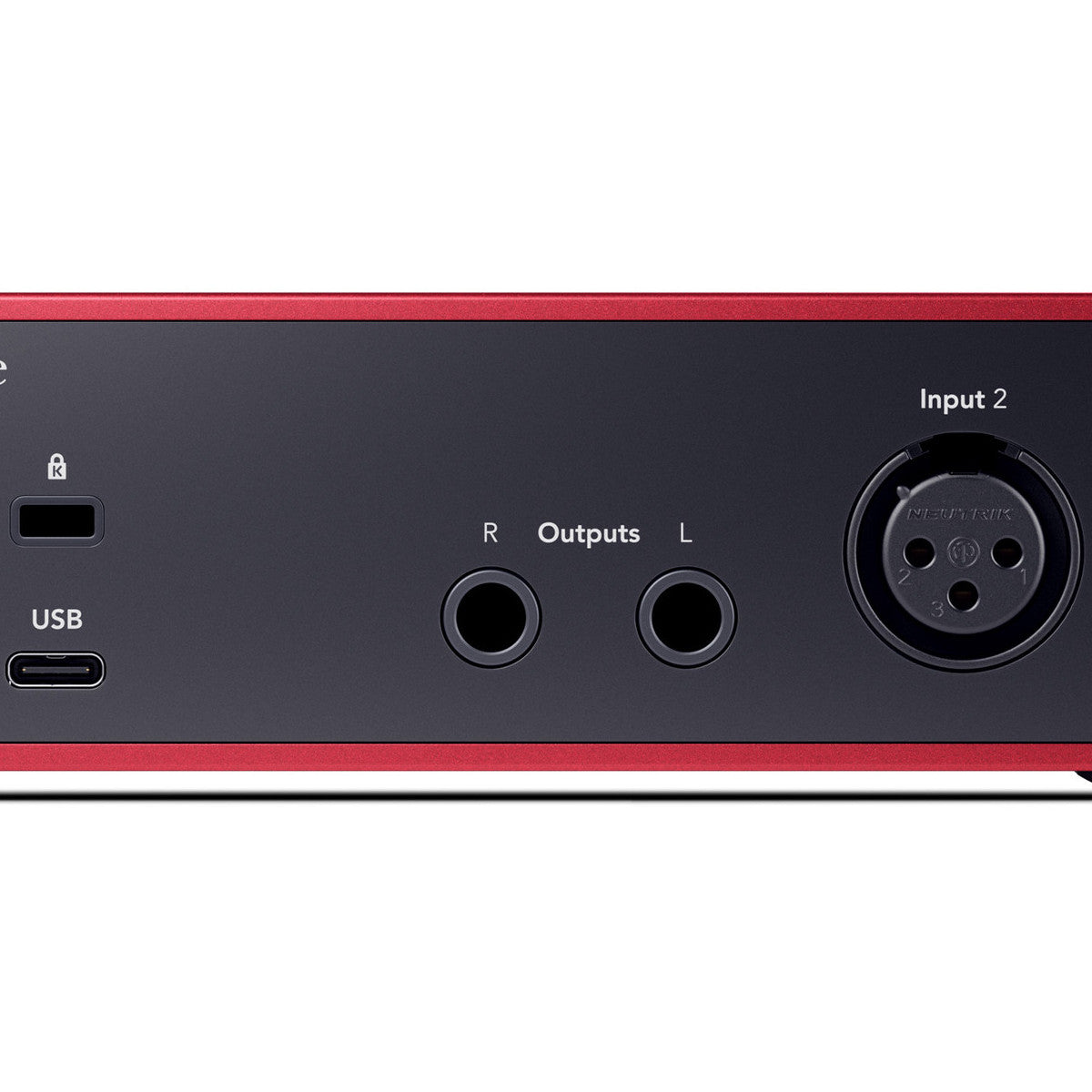 Focusrite Scarlett Solo Interfaccia audio Red e Black