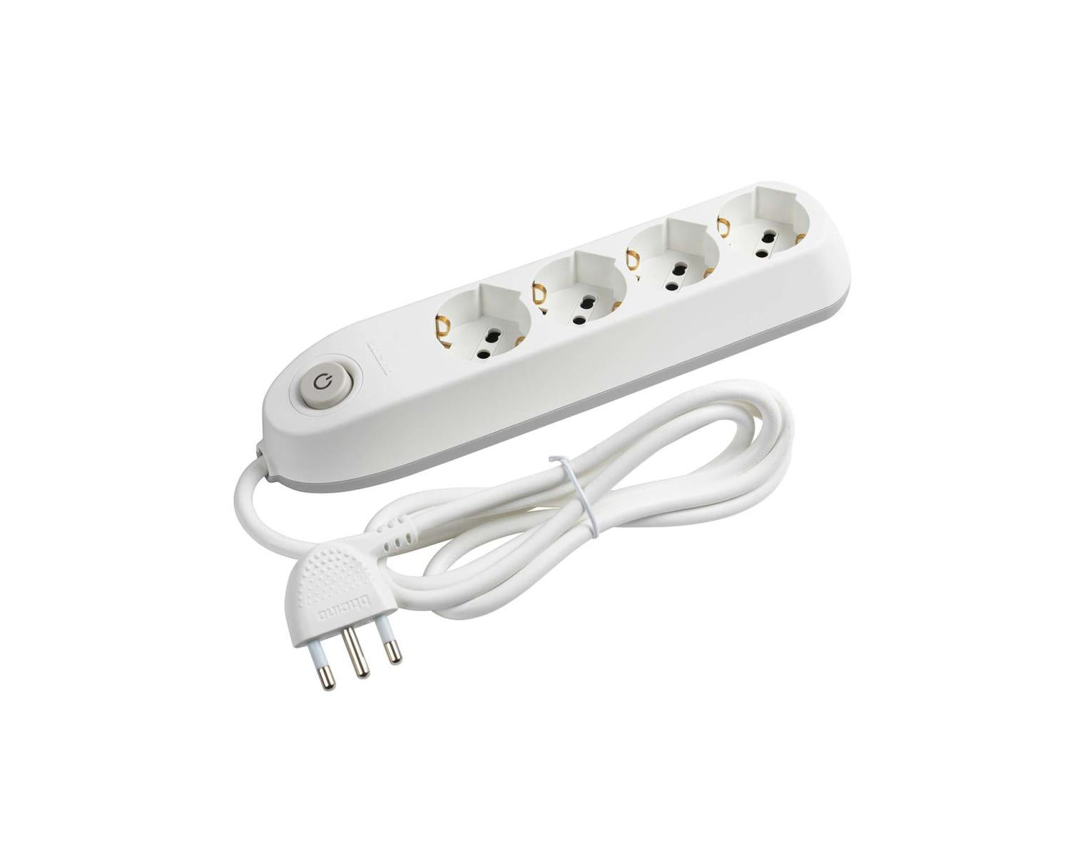 Bticino Poker Prolunga e Multiple 1,5 m 4 Prese AC Interno Bianco