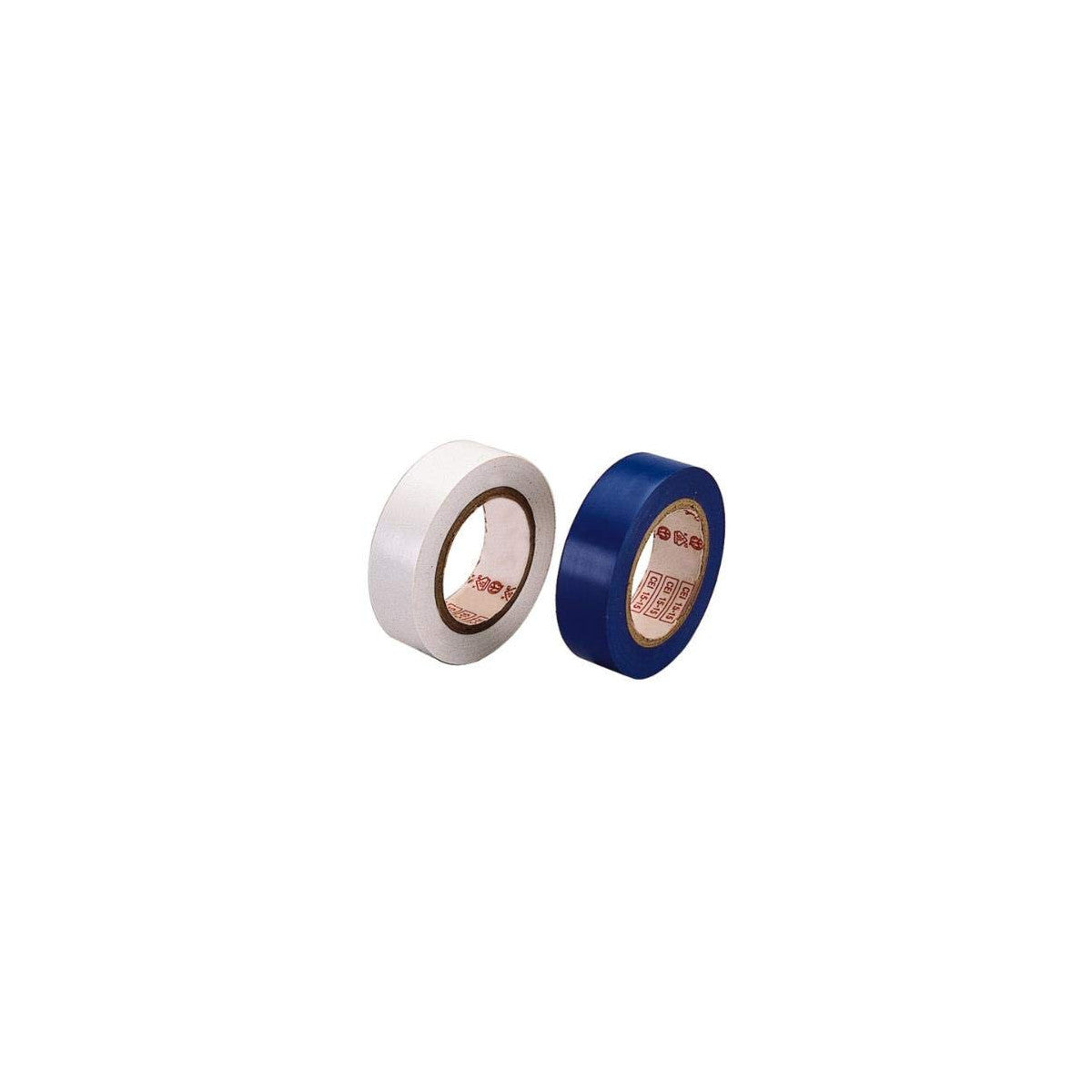 Poly Pool Nastro Isolante Adesivo PP0518 PVC Bianco e Azzurro 15mm x 10m - Set 2 Rotoli