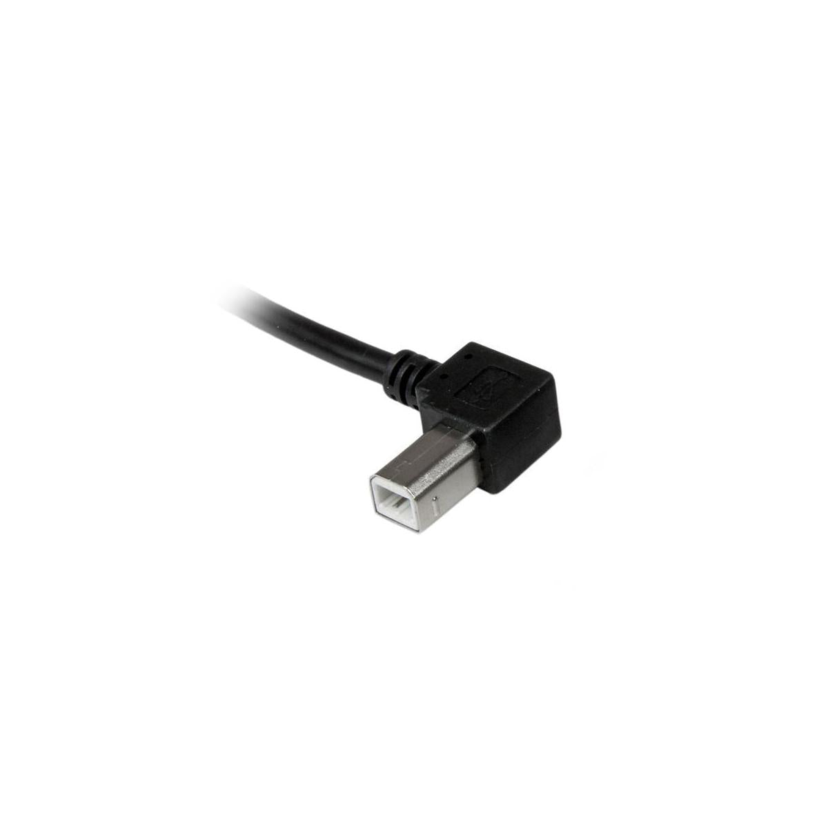 StarTech.com Cavo USB 2.0 A a B con angolare sinistro 2 m - M/M
