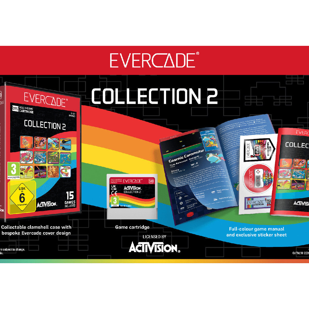 Evercade Activision Collection 2 Standard Inglese, Francese, ESP, ITA