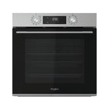 Whirlpool OMK58HU0X forno 71 L Nero, Acciaio inox