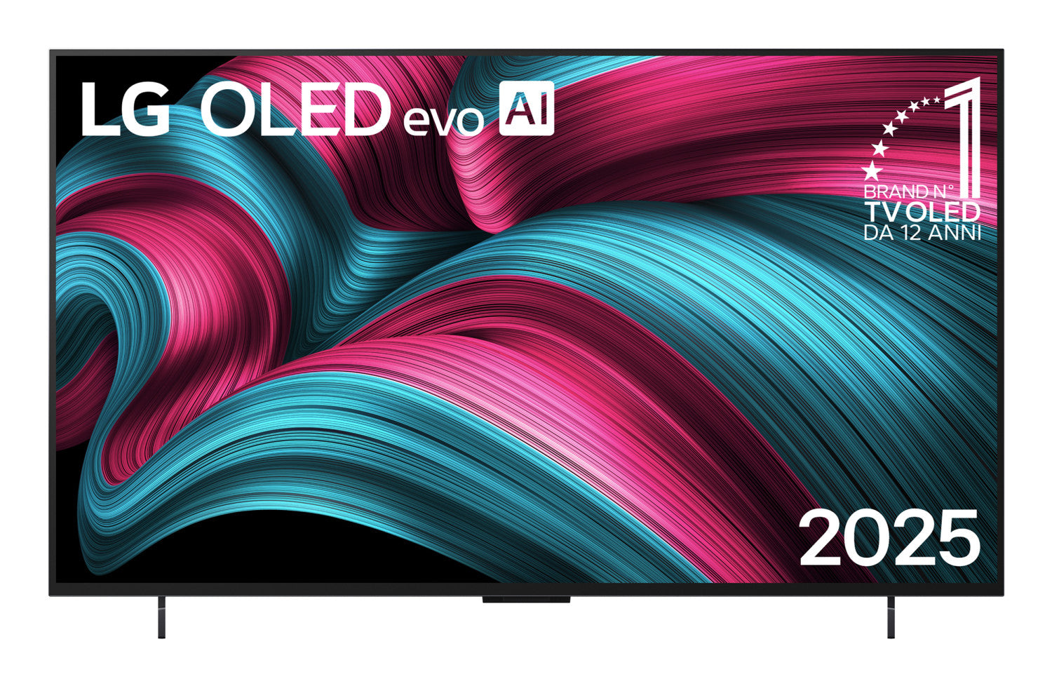 LG OLED evo AI OLED48C55LA 48 pollici 4K Ultra HD Smart TV Wi-Fi Nero