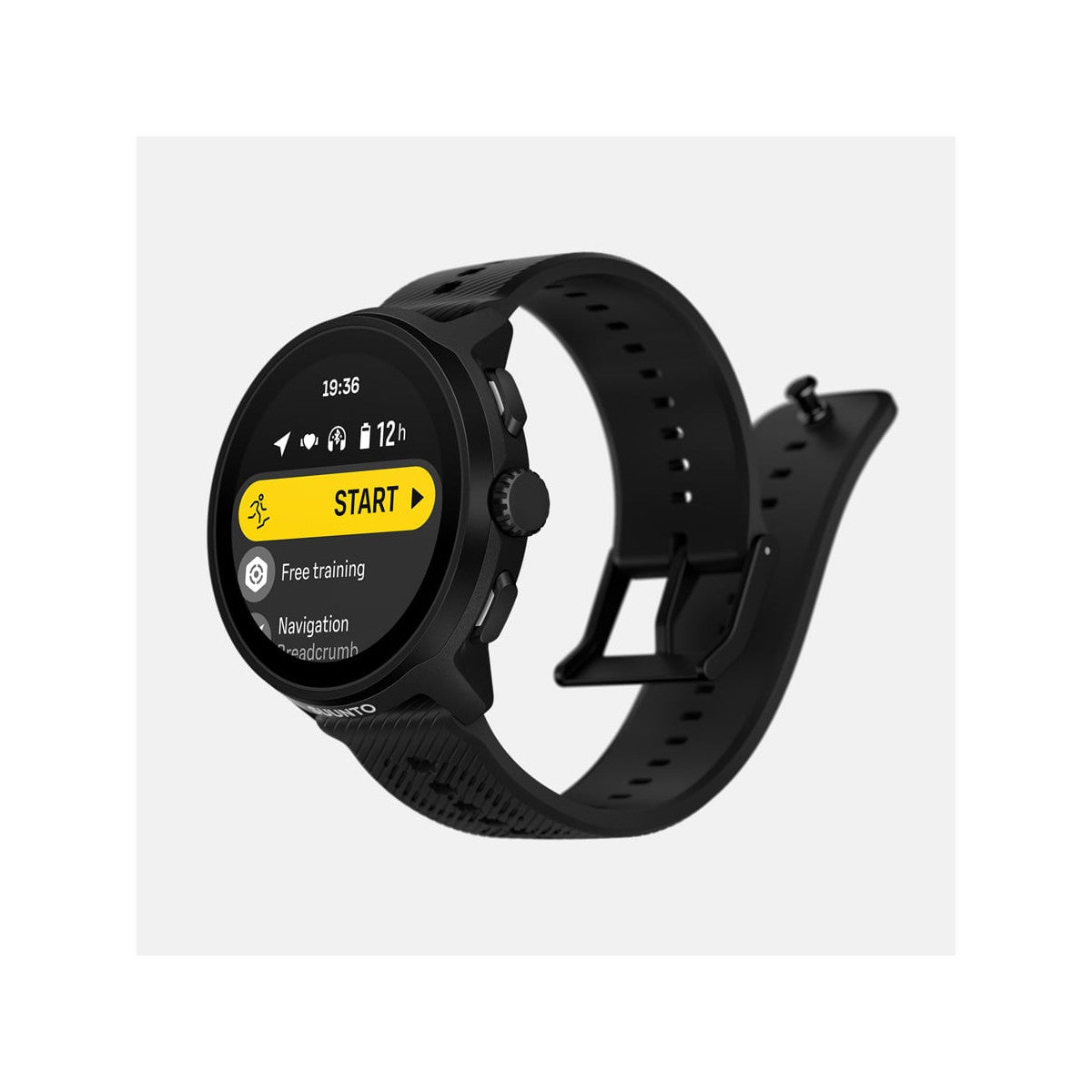 Suunto Run 3,35 cm (1.32") AMOLED 46 mm Digitale 466 x 466 Pixel Touch screen Nero GPS (satellitare)