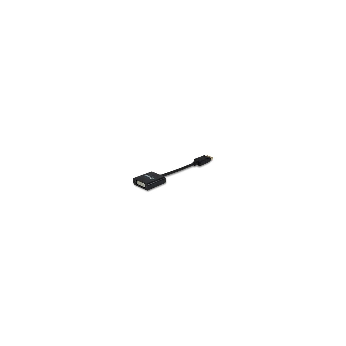 Equip 133431 cavo e adattatore video 0,2 m DisplayPort DVI Nero