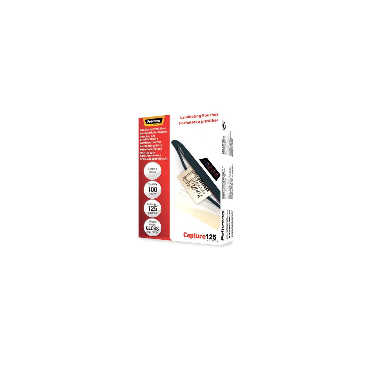 Fellowes 5306302 pellicola per plastificatrice 100 pz