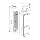 Hotpoint Ariston Frigorifero combinato ad incasso HAC18D031A1