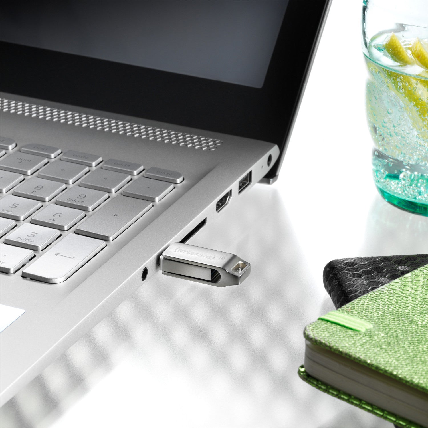 Intenso cMobile Line unità flash USB 64 GB USB Type-A / USB Type-C 3.2 Gen 1 (3.1 Gen 1) Argento