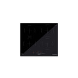 Glem Gas GTI640SL piano cottura Nero Da incasso 60 cm Piano cottura a induzione 4 Fornelli
