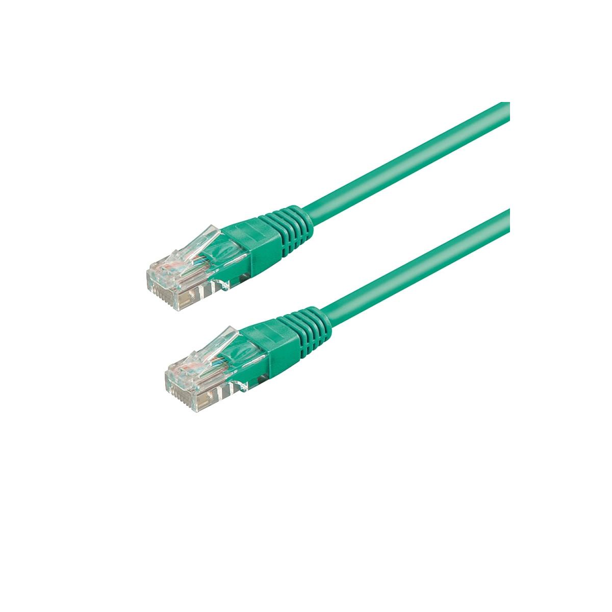 WP WPC-PAT-5U020G cavo di rete Verde 2 m Cat5e U/UTP (UTP)