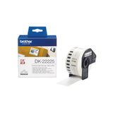 Brother DK-22225 nastro per etichettatrice Nero su bianco