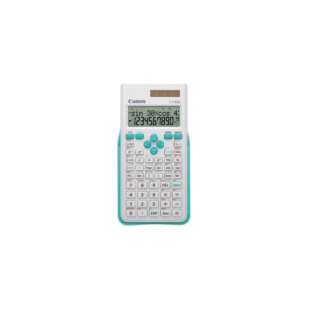 Canon F-715SG Calcolatrice Desktop Scientifica Blu Bianco