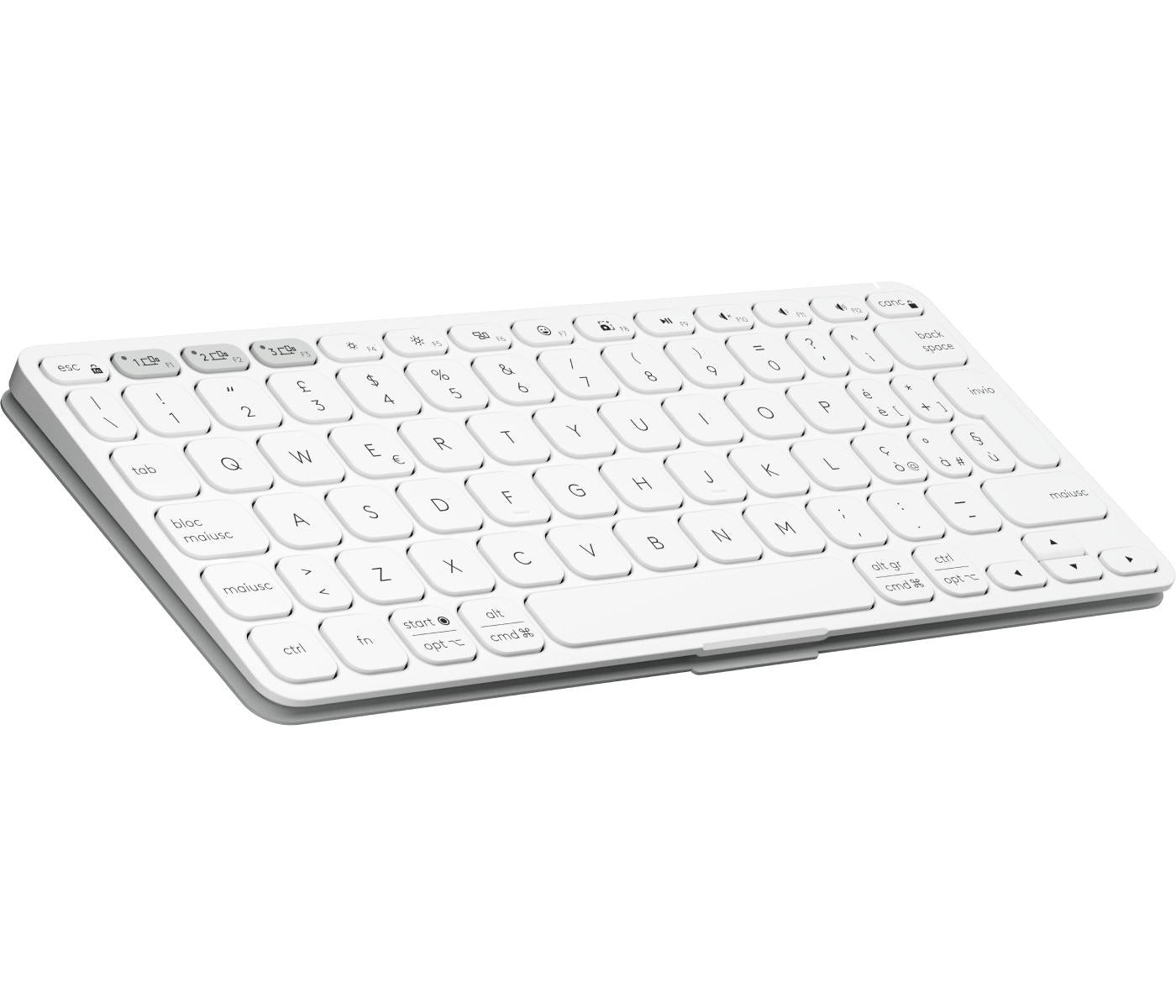 Logitech Keys-To-Go 2 tastiera Universale Bluetooth QWERTY Italiano Bianco