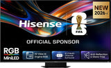 Hisense Smart TV RGB MiniLED 180Hz 75" 4K 75UR9S, Schermo Anti-Riflesso, 100 BT2020, Dolby Atmos 4.1.2 By Devialet, Dolby Vision IQ, VIDAA OS, USB-C, Native 180Hz Game Mode, Wifi 6E, BT, lativù 4K