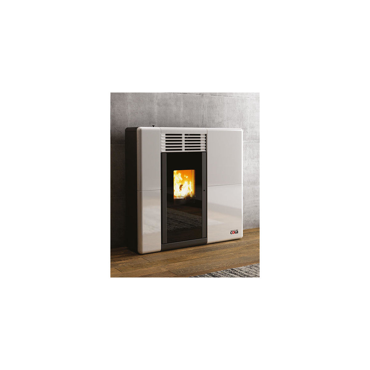 Cola Afrodite Canalizzabile Libera installazione Pellet Bronzo
