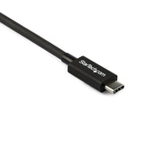 StarTech.com Cavo Thunderbolt 3 da 80 cm, 40Gbps, 100W PD, 4K/5K, Certificato Thunderbolt, Compatibile con Thunderbolt 4/USB 3.2/DP Alt Mode/USB4