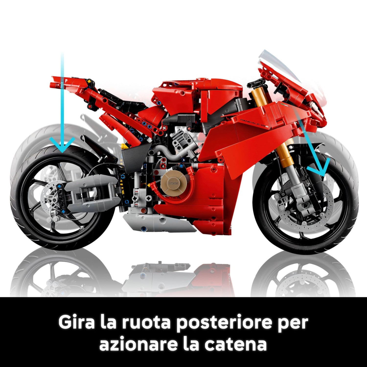 Lego Technic Motocicletta Ducati Panigale V4 S 42202