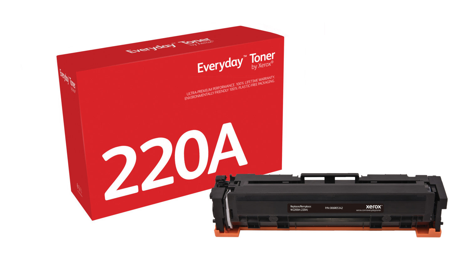 Toner Everyday di Xerox Nero compatibile con HP 220A (W2200A), Capacità standard