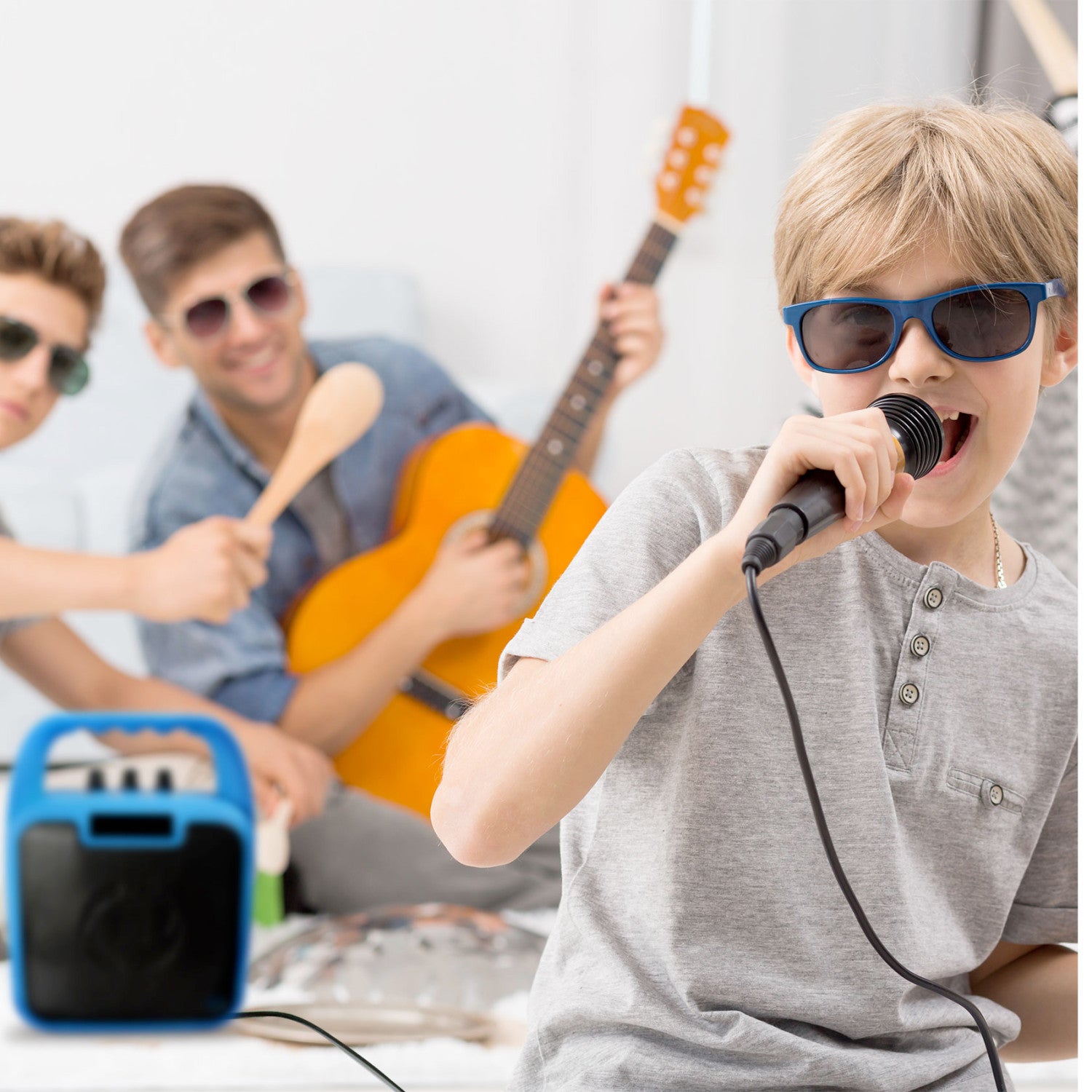 Celly KIDSPARTYBL altoparlante portatile e per feste Altoparlante portatile mono Nero, Blu 10 W