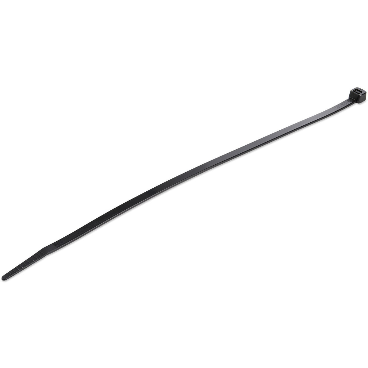 StarTech.com Fascette fermacavo riutilizzabili da 25 cm - 4 mm di larghezza, 55mm di diametro del fascio e resistenza alla trazione 22 kg, fascette in nylon autobloccanti, Omologati 94V-2/UL, 100 pezzi - nero
