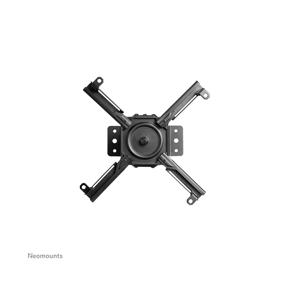 Neomounts CL25-530BL1 Supporto a soffitto beamer - alt. 25,5 cm - montaggio facile - mobilità completa