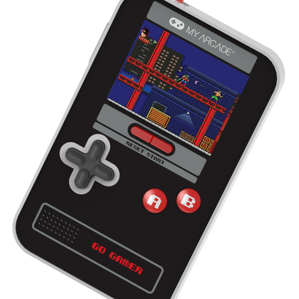 My Arcade Go Gamer Classic console da gioco portatile 6,35 cm (2.5 pollici) Nero, Rosso