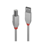 Lindy 36685 cavo USB USB 2.0 5 m USB A USB B Grigio