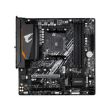 GIGABYTE B550M AORUS ELITE AX Scheda madre - CPU AMD Ryzen 5000, VRM a 5 3 fasi, fino a 4733 MHz DDR4, 1xPCIe 4.0 1xPCIe 3.0 M.2, Wi-Fi 6E, LAN 1GbE, USB 3.2 Gen 1