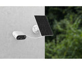 Imou Cell GO KIT 2K (3MP) Telecamera Wi-Fi Esterno/Interno Batteria Senza Fili, Rilevamento PIR/Umano, Visione Notturna a Colori, Audio Bidirezionale con Voce Personalizzata, IP65, Include Pannello solare e cavo prolunga
