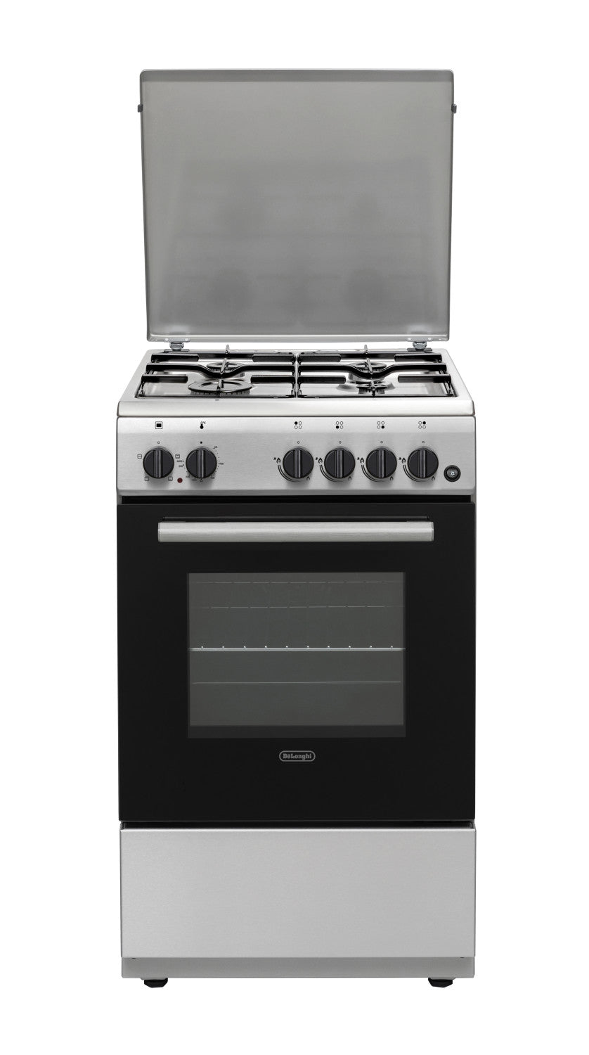 De Longhi DL554EX cucina Elettrico Gas Acciaio inox