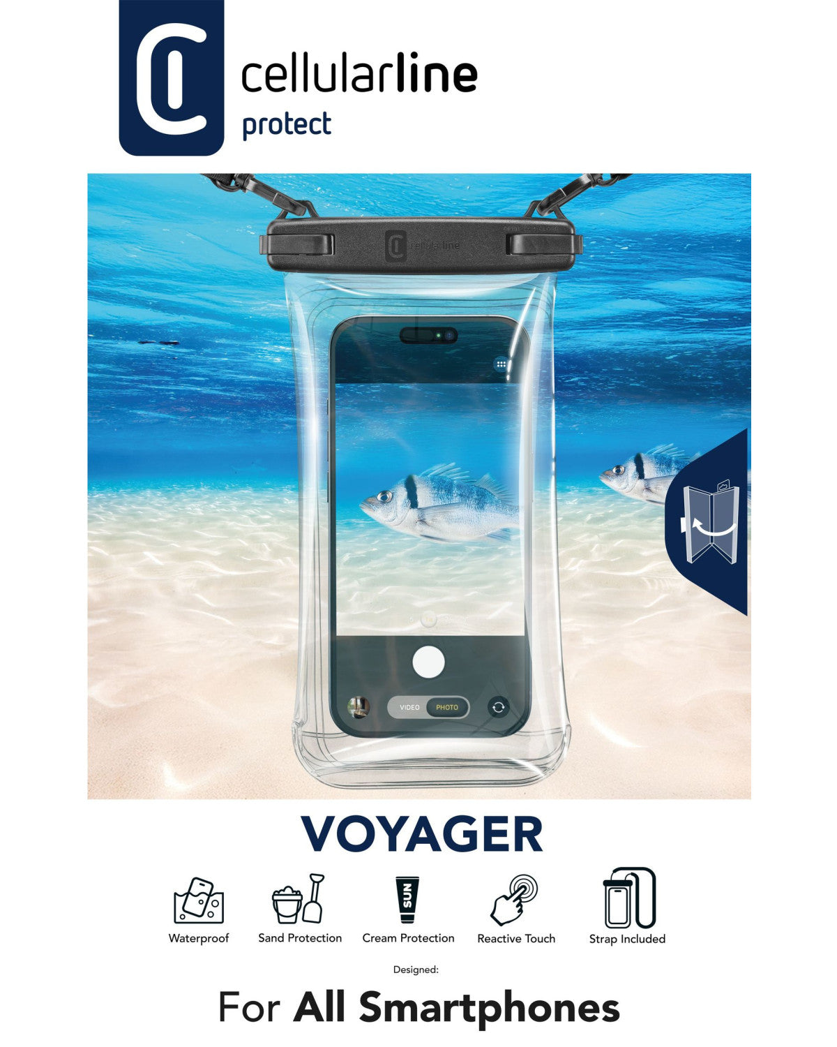 Cellularline Voyager - Universale Venduto come Grado B 8018080431913