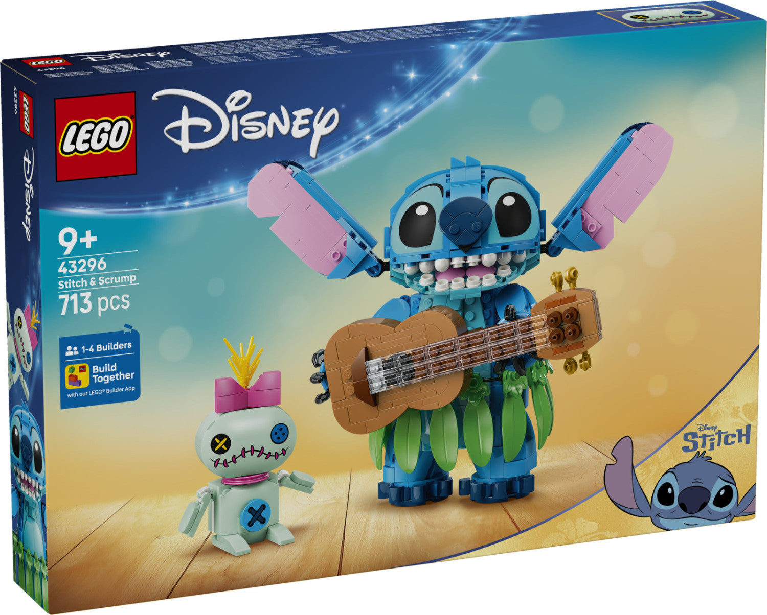 LEGO Disney 43296 Stitch e Scrump