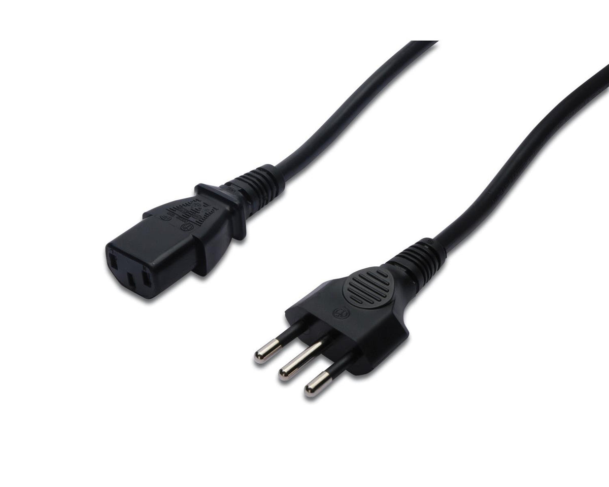 Digitus AK-440113-018-S cavo di alimentazione Nero 1,8 m CEI 23-50 IEC C13