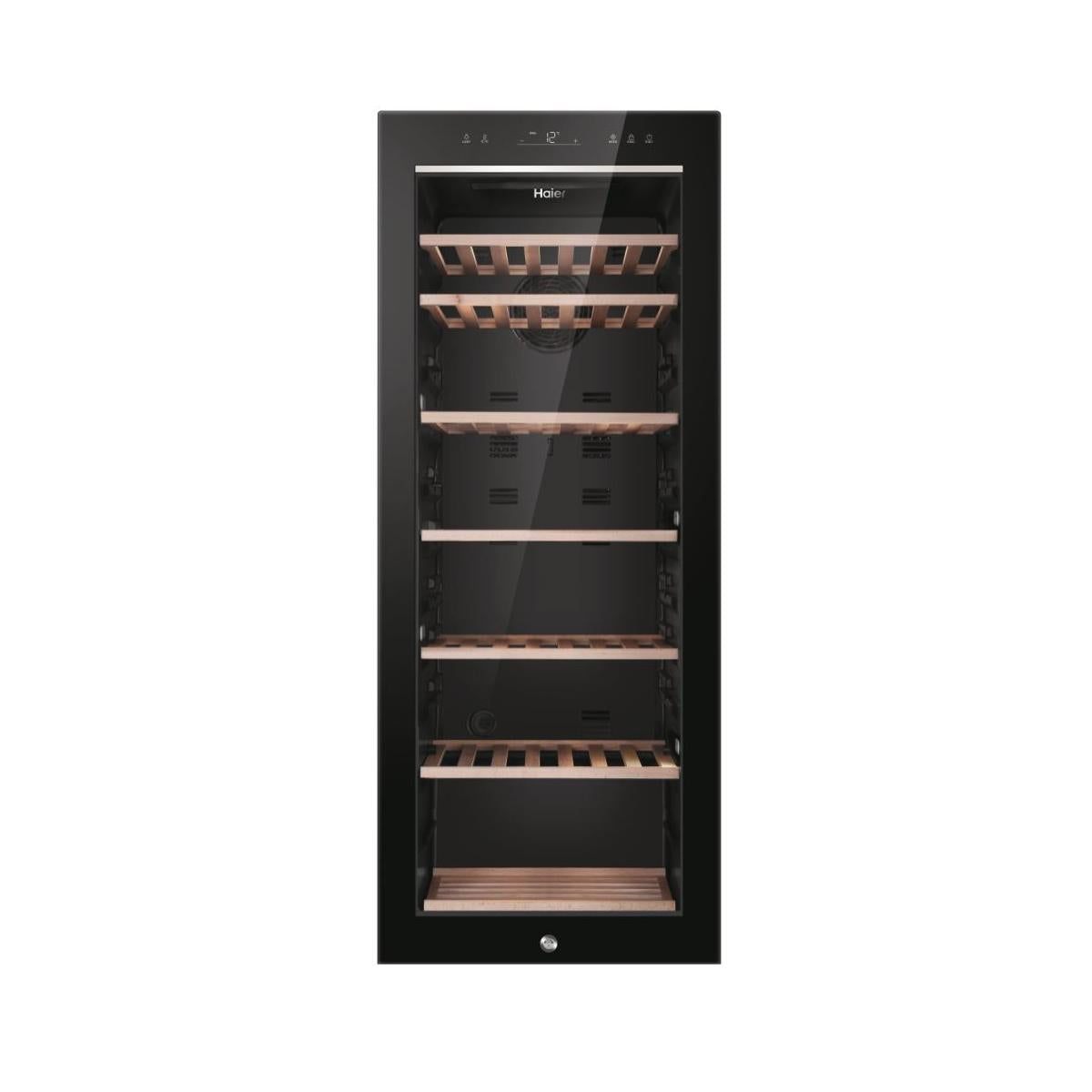 Haier Wine Bank 50 Serie 5 HWS84GA Cantinetta Vino Libera Installazione 84 bottiglie Nero