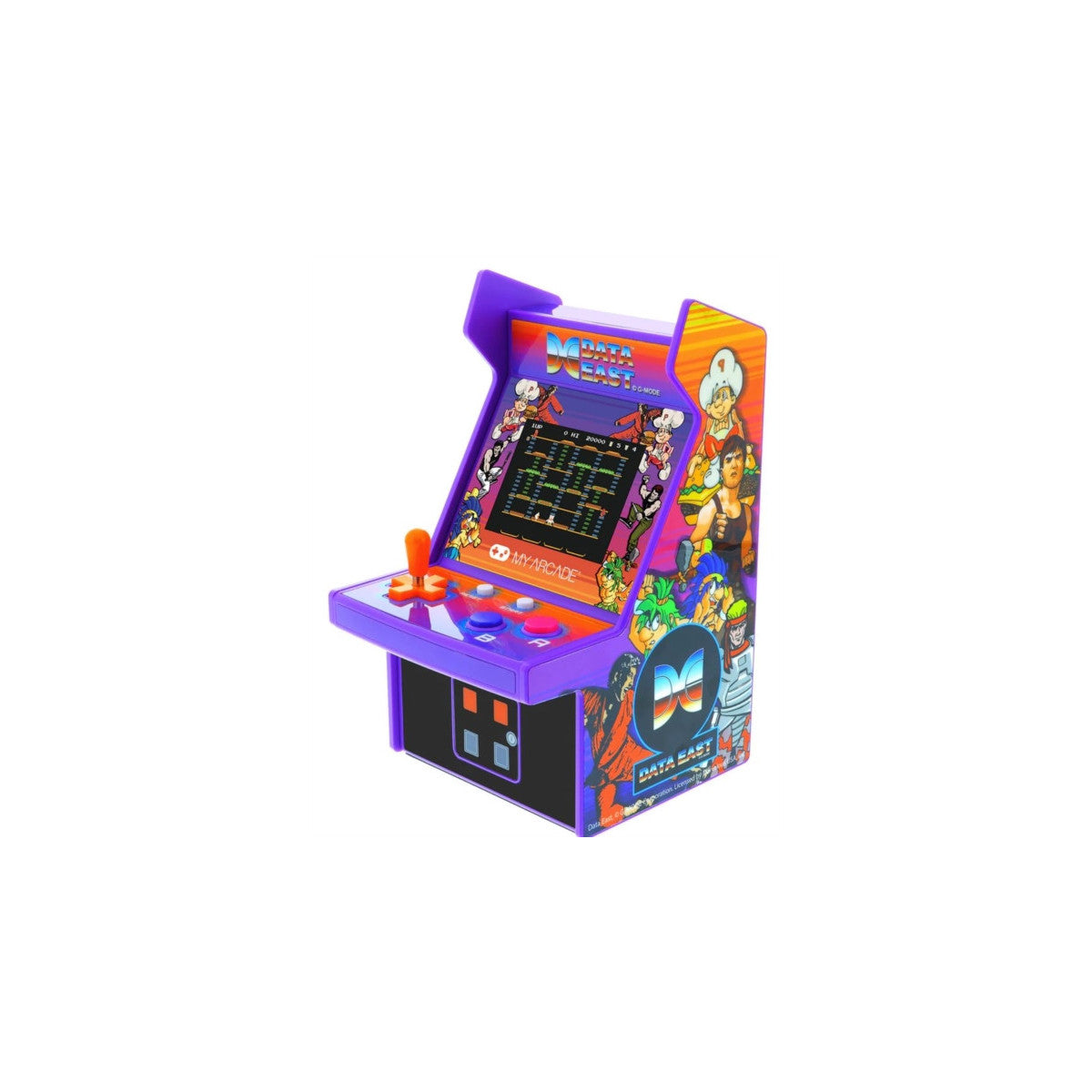 My Arcade Micro Player Mini Arcade Portatile 6.75" Data East Hits 308 Giochi Retro