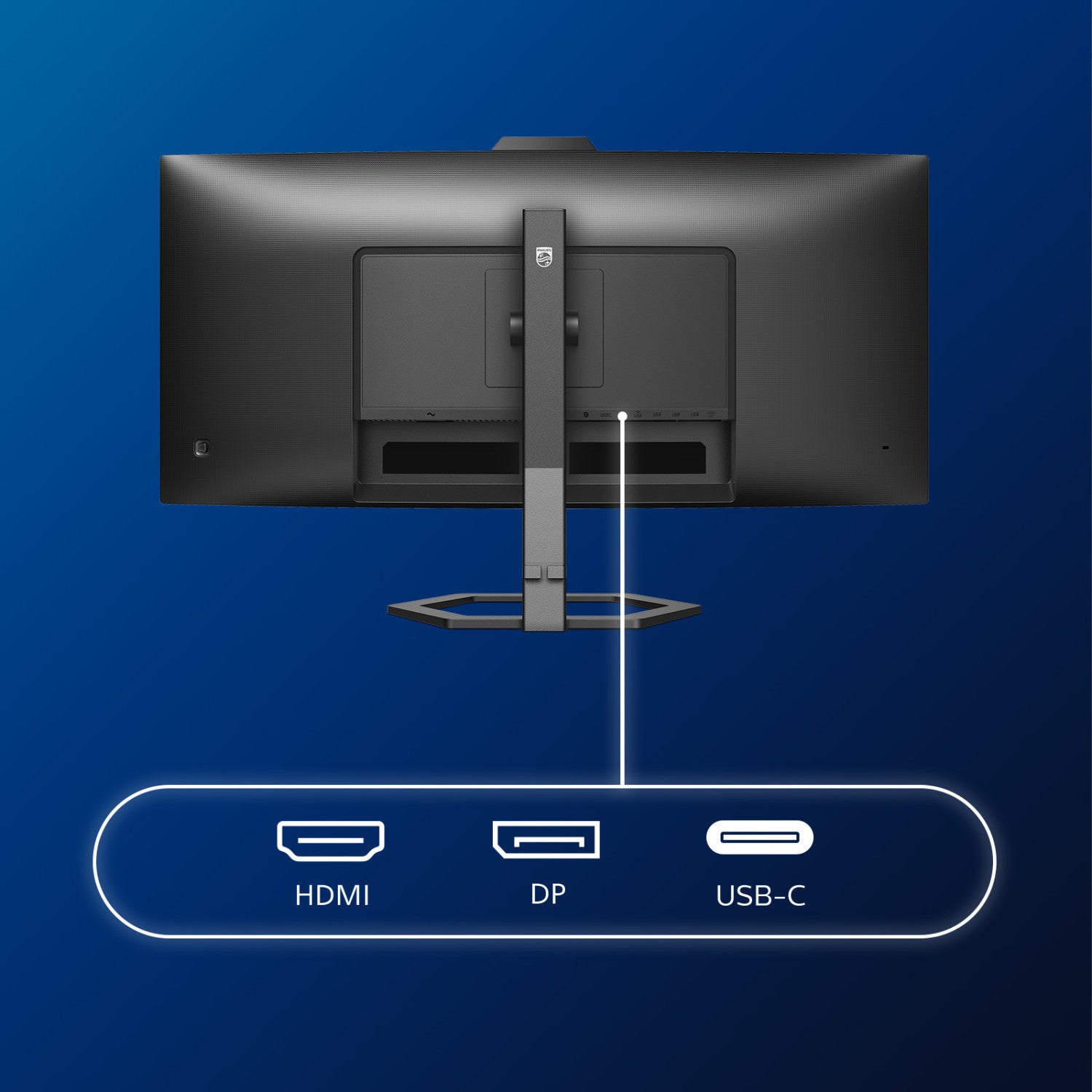 Philips 5000 series 34E1C5600HE/00 LED display 86,4 cm (34pollici) 3440 x 1440 Pixel 4K Ultra HD Nero