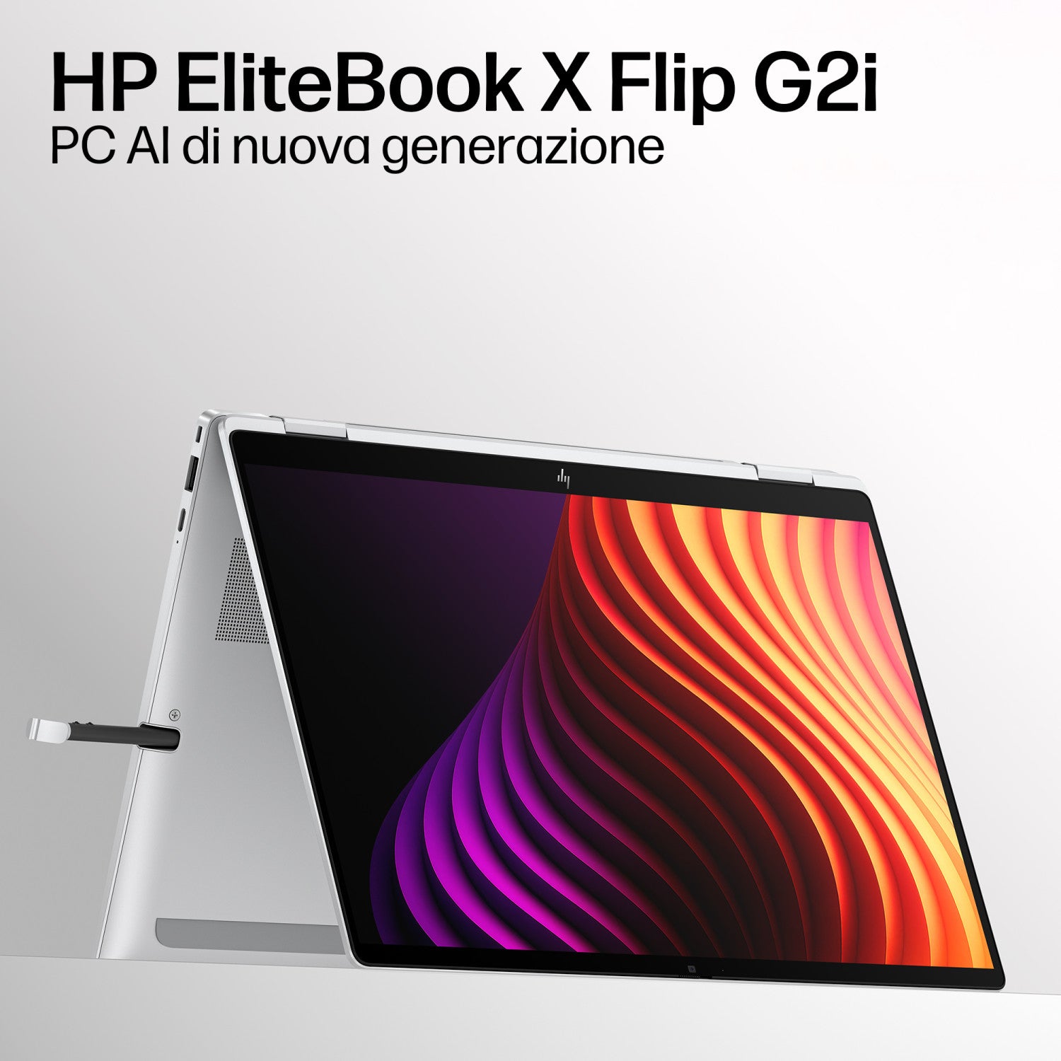 HP E4LG6AT laptop Copilot+ PC Intel Core Ultra 7 356H Ibrido (2 in 1) 35,6 cm (14") Touch screen WUXGA 32 GB LPDDR5x-SDRAM 1 TB SSD Wi-Fi 7 (802.11be) Windows 11 Pro Argento