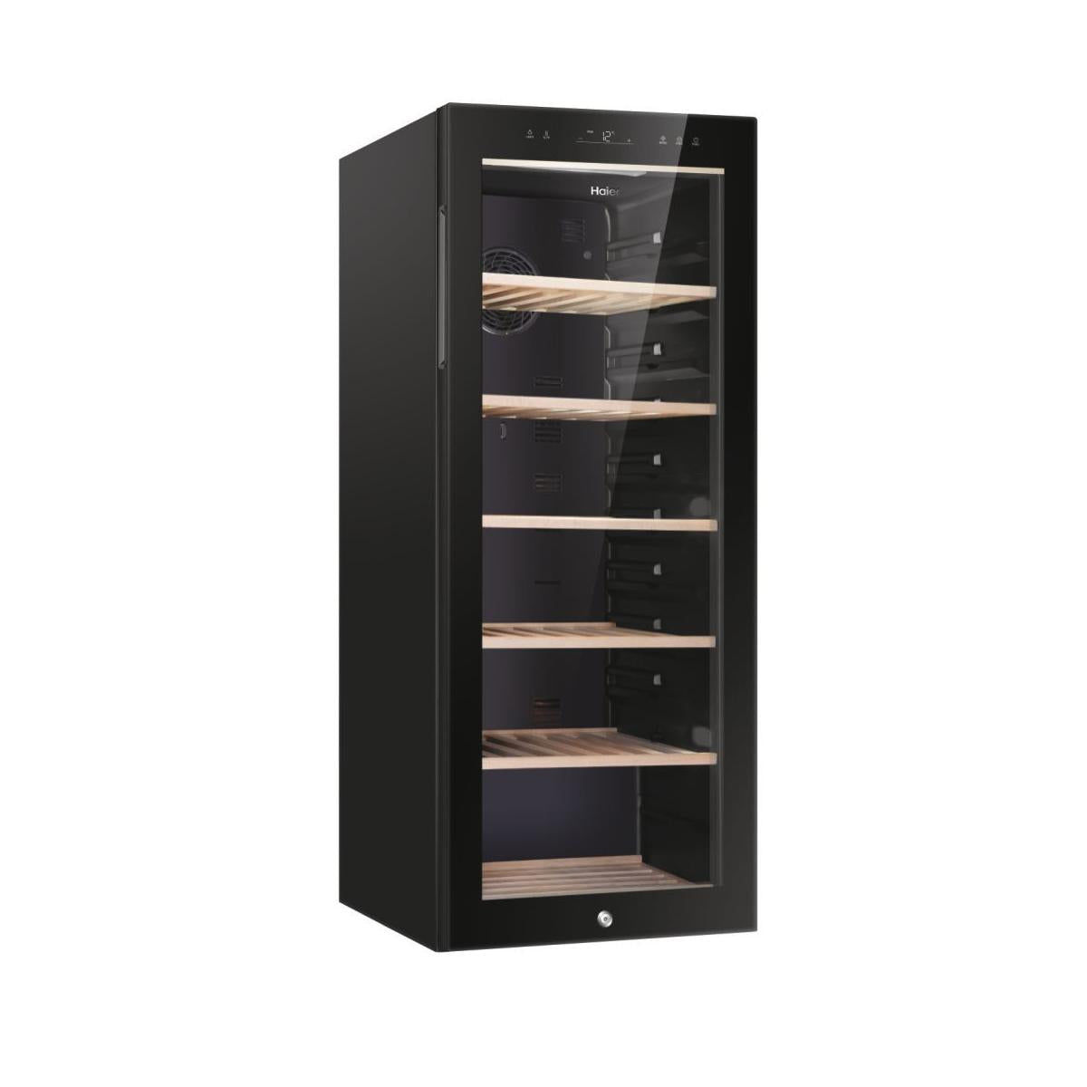 Haier Wine Bank 50 Serie 5 HWS84GA Cantinetta Vino Libera Installazione 84 bottiglie Nero