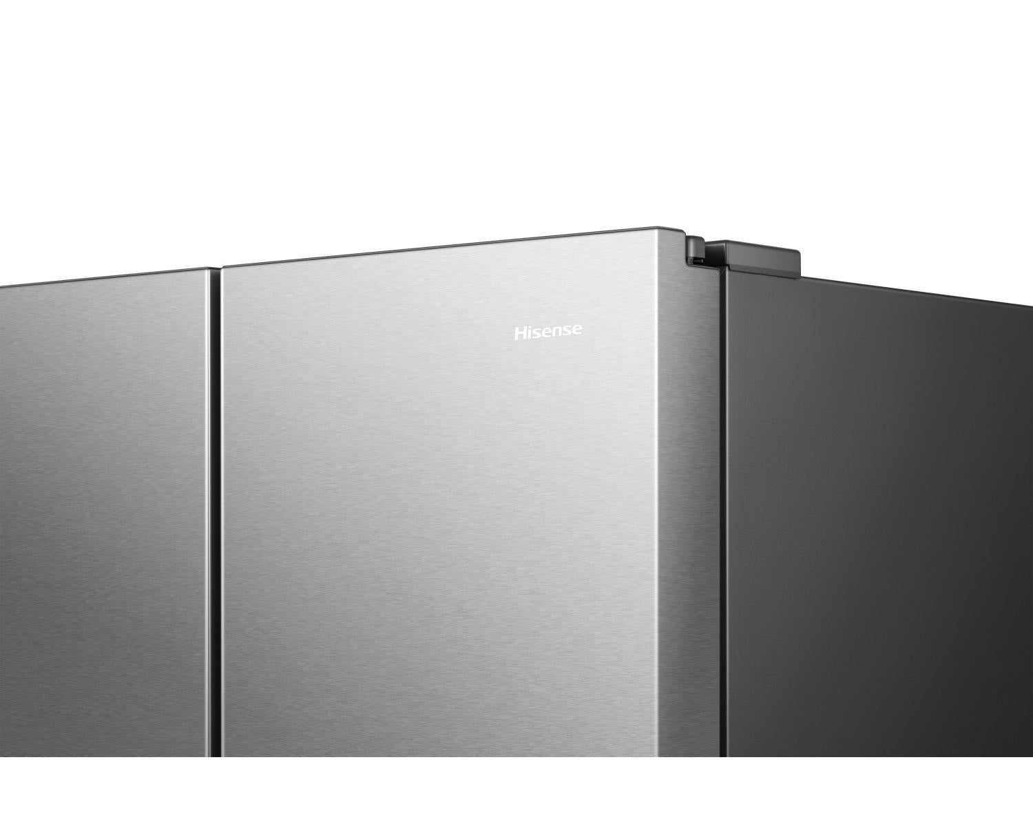 Hisense RS818N4TIE Frigorifero SideBySide 2 Porte 632L Libera Installazione Inox