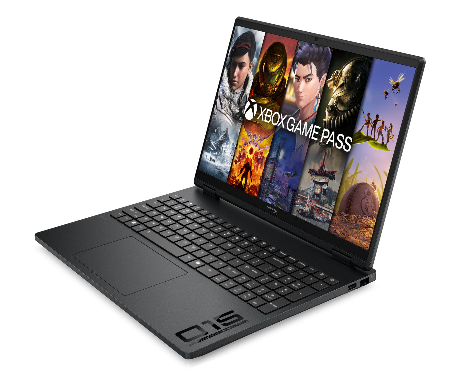 HP HyperX OMEN 15 inch Gaming Laptop PC 15-gb0026nlx AMD Ryzen 7 38,9 cm (15.3") 2K 16 GB DDR5-SDRAM NVIDIA GeForce RTX 5060 Wi-Fi 6 (802.11ax) Windows 11 Home Nero
