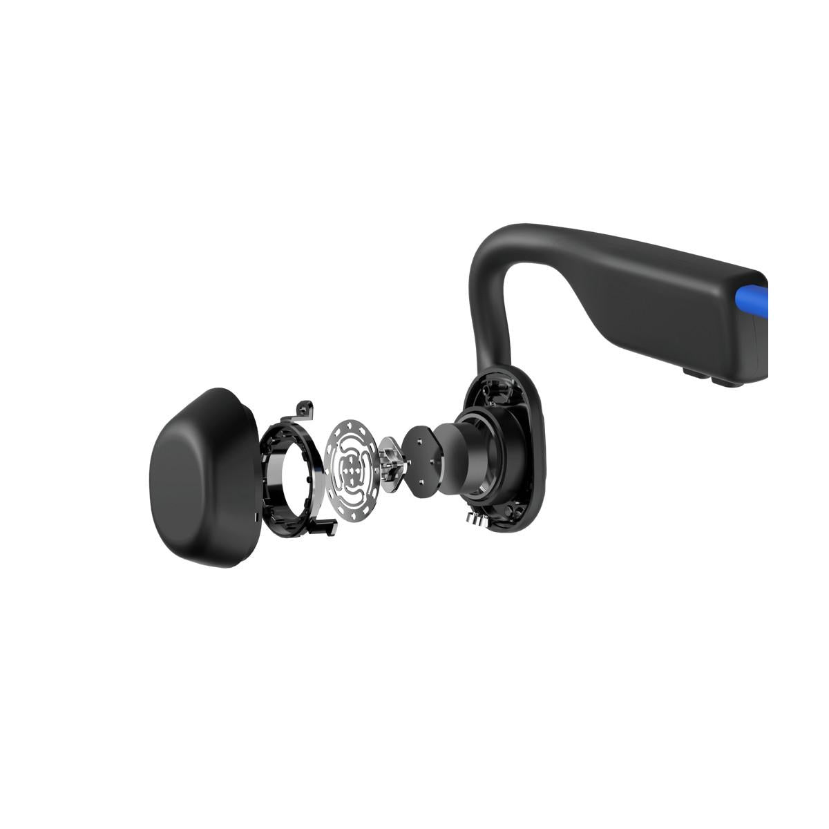 SHOKZ OpenMove Cuffie Wireless A clip Musica e Chiamate USB Tipo-C Bluetooth Blu